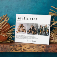 Soul Sisters | Gift For Sisters Photo Collage