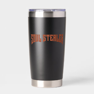 Soul Stealer Heavy Metal Typography Insulated Tumbler