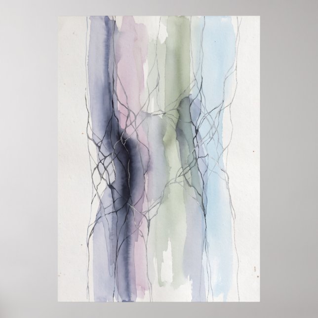 Soul Stream Energy Healing Abstract Wall Art (Front)