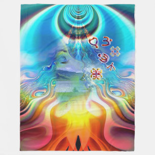 Soul Vibrations Fleece Blanket