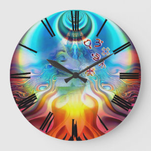 Soul Vibrations Large Clock