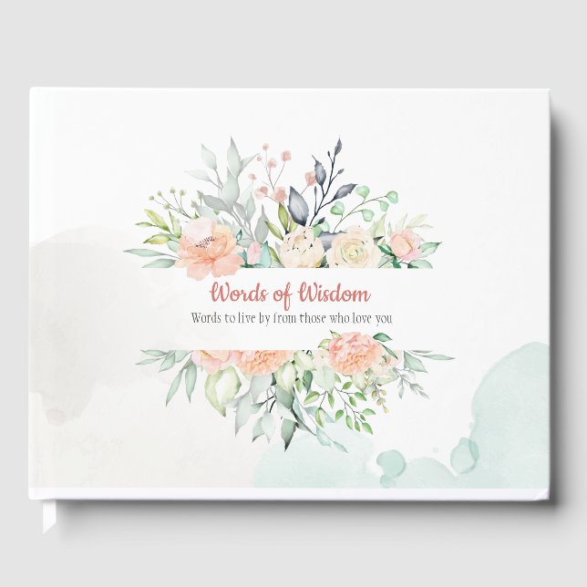 Soula "Words of Wisdom" Guest Keepsake Book (Front)
