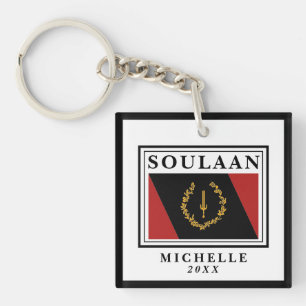 Soulaan Flag  Key Ring