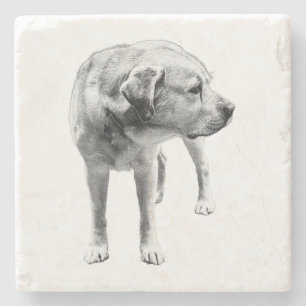 Soulful Lab – Quiet Accent Stone Coaster