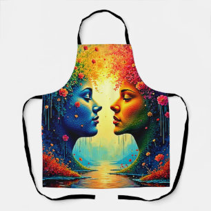 Soulful Rainbow Connection Design Apron