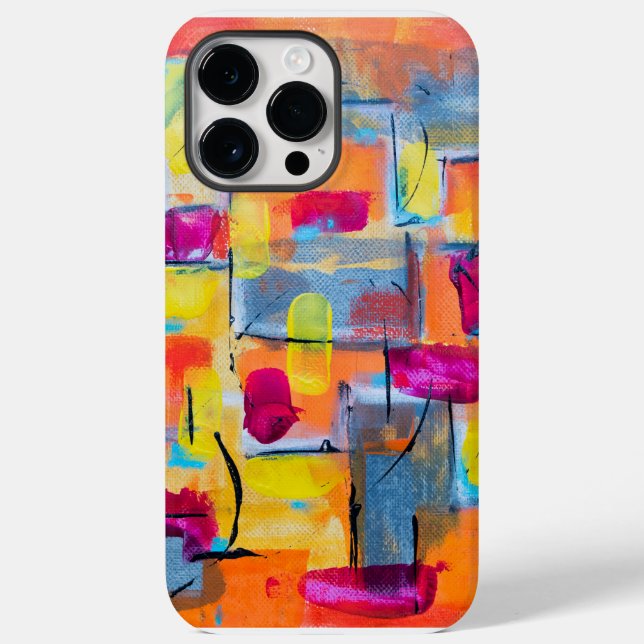 "Soulful Strokes" Phone Case (Back)