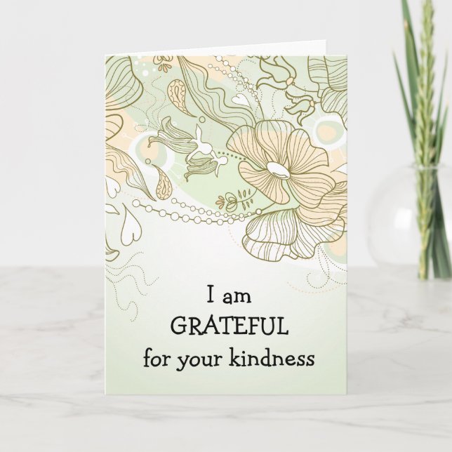 Soulful Thank You Card (Front)