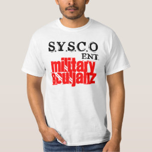 SOULJAHZ, S.Y.S.C.O, MILITARY, ENT. T-Shirt