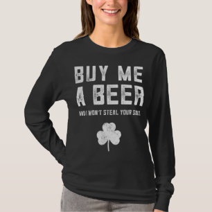 Soulless Ginger St Patricks Day Buy Me A Drink Bee T-Shirt