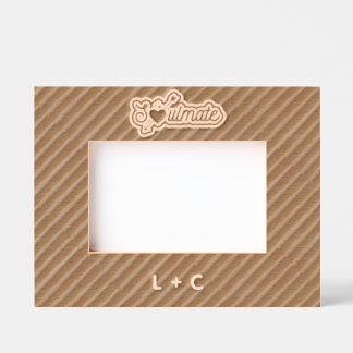 Soulmate Engraved Wood Laser Etched Picture Frame