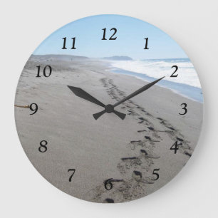 Soulmate Footprints Wall Clock