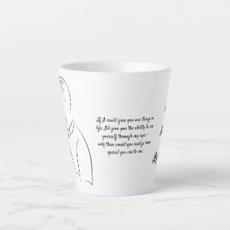 Soulmate, Love Letter, Personalised Latte Mug