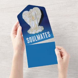 SOULMATES - All in One Wedding Invite