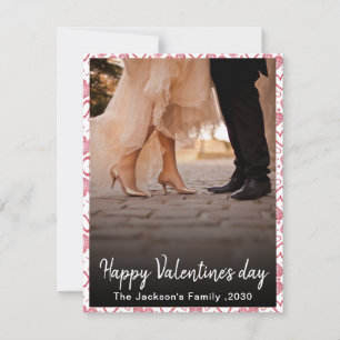 Soulmates I Love You Personalised Photo Valentine Holiday Card