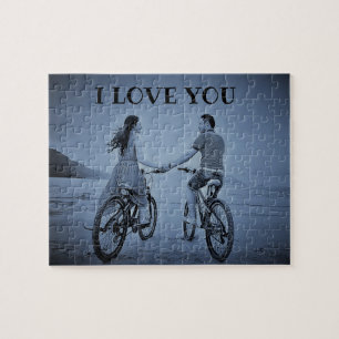 Soulmates I love you Proposal romantic unique Jigsaw Puzzle