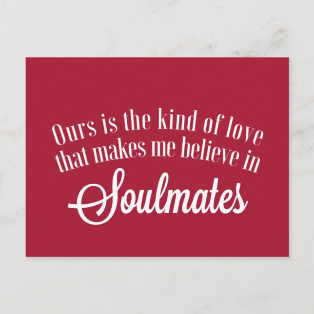 Soulmates Postcard (Front)