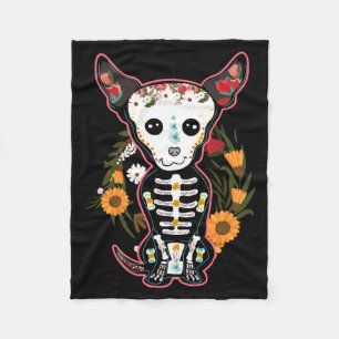 Souls Day Muertos Day Of Government Agencyd Sugar Fleece Blanket
