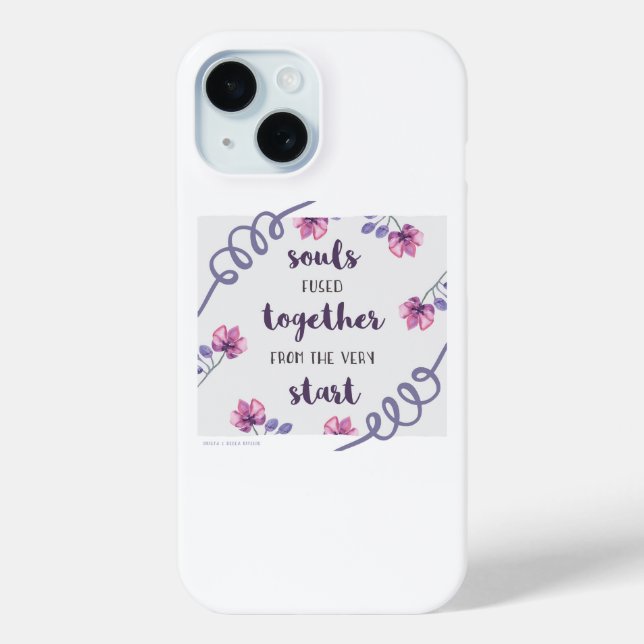 souls fused together from the very start Case-Mate iPhone case (Back)