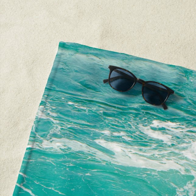 Souls of the Sea 2. Beach Towel (In Situ)
