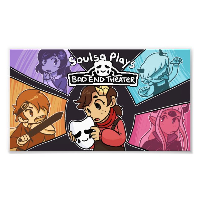 Soulsa plays Bad End Theatre Photo Print (Front)