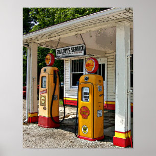 Soulsby's Gas Station Poster