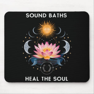 Sound Baths Heal The Soul Wellness New Age Sritual Mouse Pad
