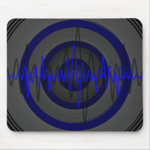 Sound Blue Dark mousepad