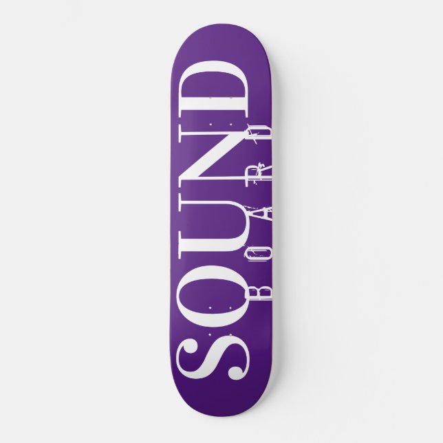 SOUND BOARD Skateboard (Front)