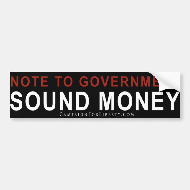 SOUND BUMPER STICKER (Front)