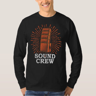 Sound Crew Audio Technician Sound Guy Sound Engine T-Shirt