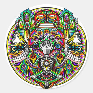 Sound Experience Classic Round Sticker