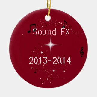 Sound FX show choir Ceramic Tree Decoration