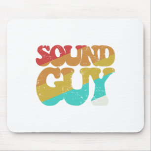 Sound Guy Music Band Audio Engineer DJ Job Gift Mouse Pad