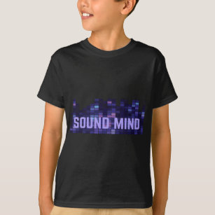 Sound Mind LED Flashing Audio Control Night Club T-Shirt