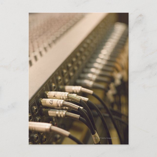 Sound Mixer Postcard (Front)