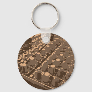 Sound Mixing Board Key Ring