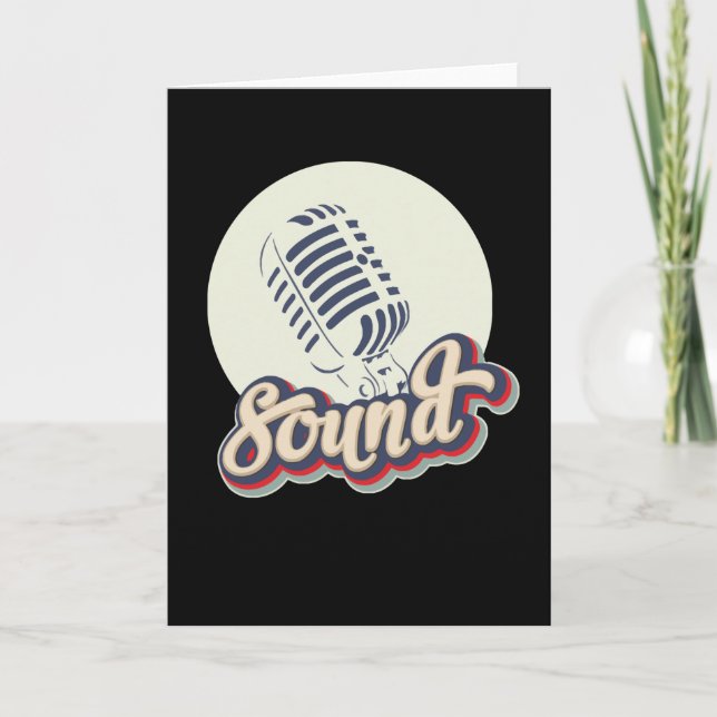 Sound Music Card (Front)