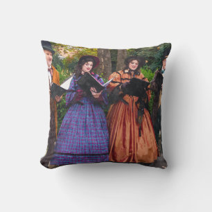 Sound Of Carolers Cushion