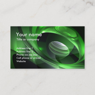 Sound of Green Business Card