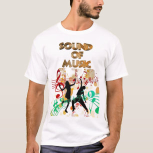 Sound of Music Dancing Colourful Men's T-Shirt