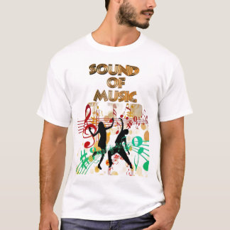 Sound of Music Dancing Colourful Men's T-Shirt
