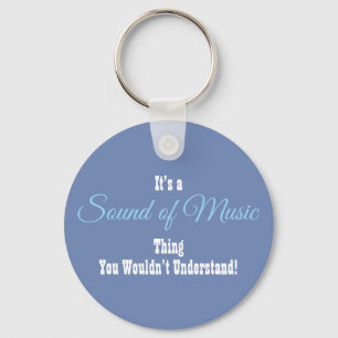 Sound of Music Keychain