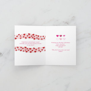 Sound of Music to my Heart Valentines Day Card