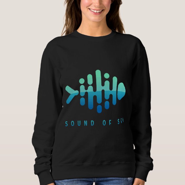 Sound Of Sea Fish Sweatshirt (Front)