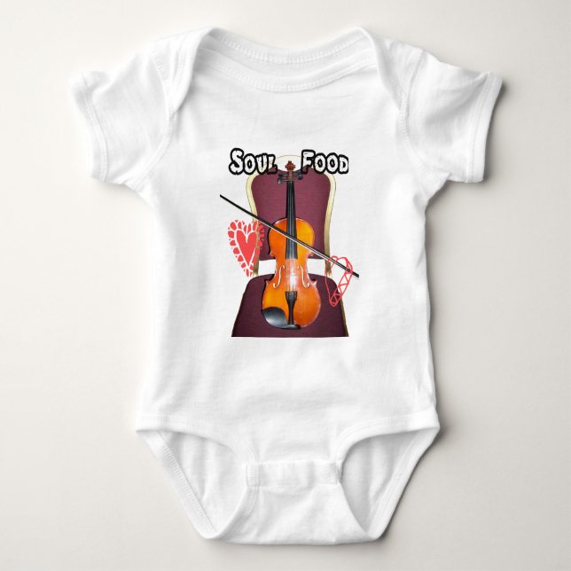 Sound of  v love hakuna matata valentine baby bodysuit (Front)
