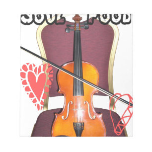 Sound of v love hakuna matata valentine notepad