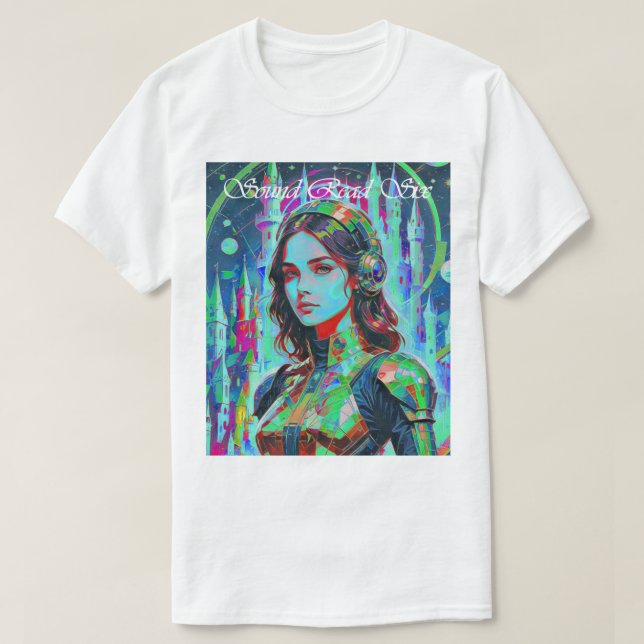 Sound Read Six Future Music T-Shirt (Design Front)