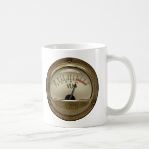 Sound Recordist's VU Metre Steampunk Mug
