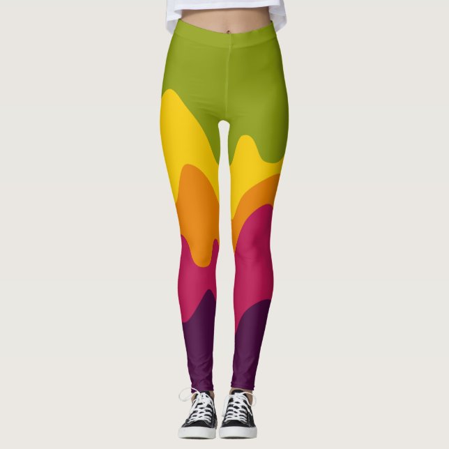 Sound Sketch 05 Leggings (Front)