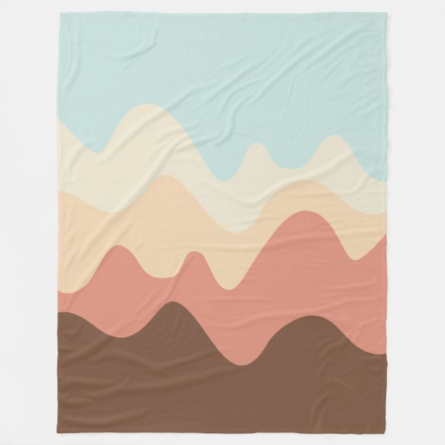 Sound Sketch 06 Fleece Blanket (Front)